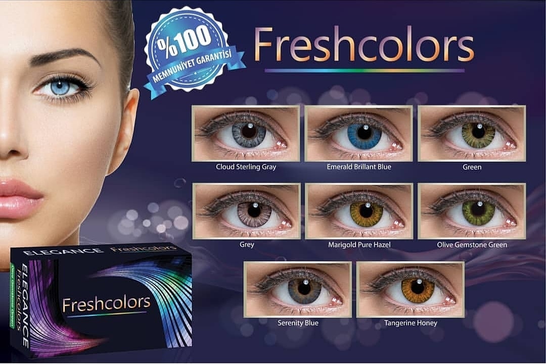 Freshcolors Renkli Lensler